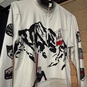 Krimson Klover, Size Large, White, Black and Red